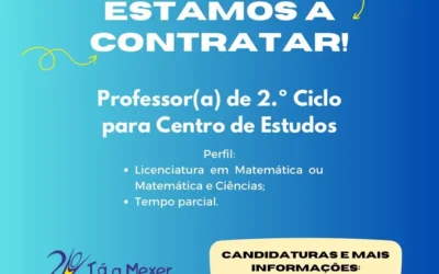 Recrutamento de Professor de Matemática